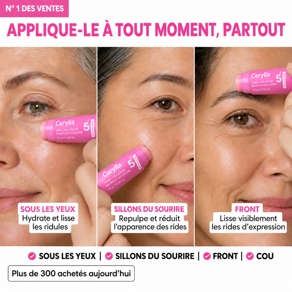 Baume repulpant collagène + Volufiline : visuel 5