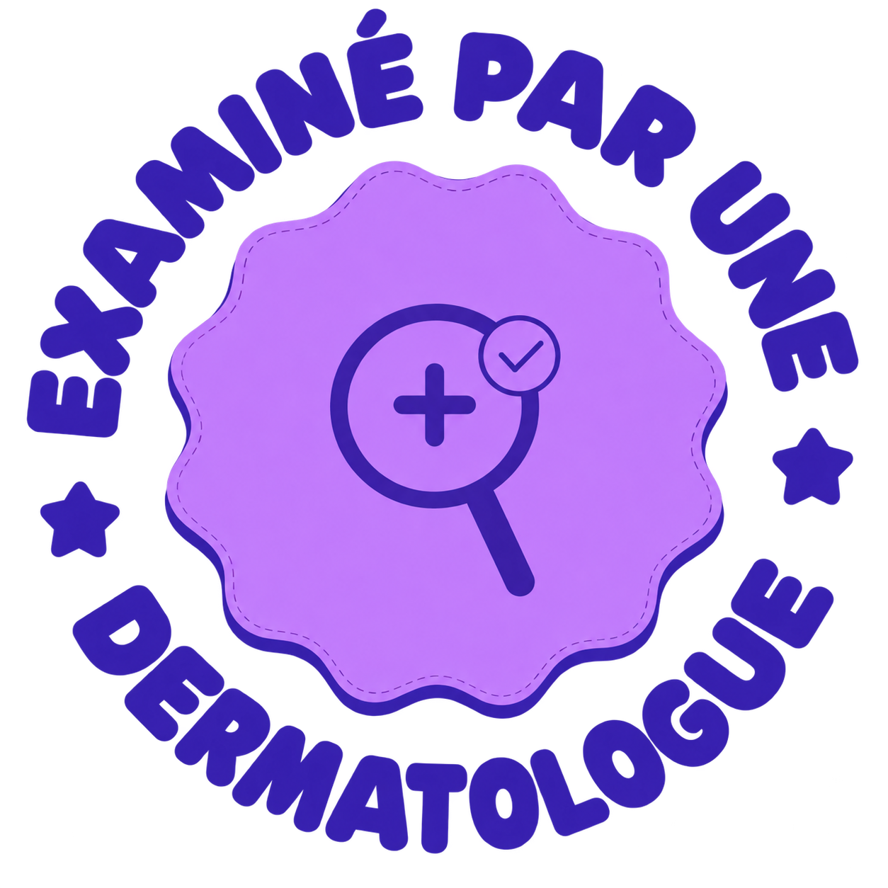 Examiné par une dermatologue